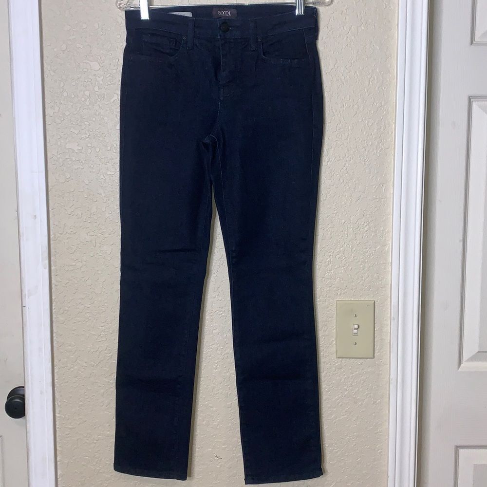 Nydj Midnight Blue Sheri Jeans, Size 4